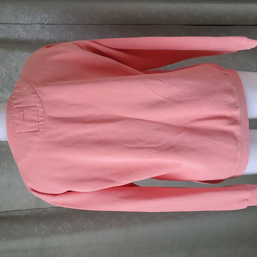 Vintage VineYard Salmon Sweater with Embroidered Design - Picture 3 of 8